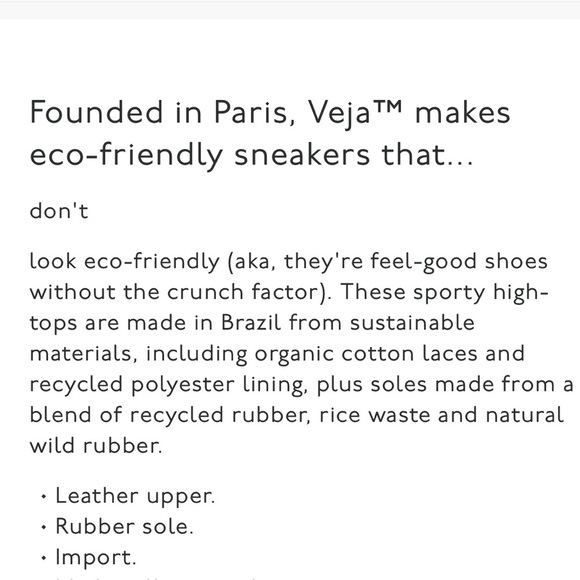 VEJA V-15 High Top Sneakers Size 10 NEW - Picture 4 of 12